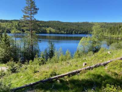 Utsikt over Råsjøen Utsikt over Råsjøen